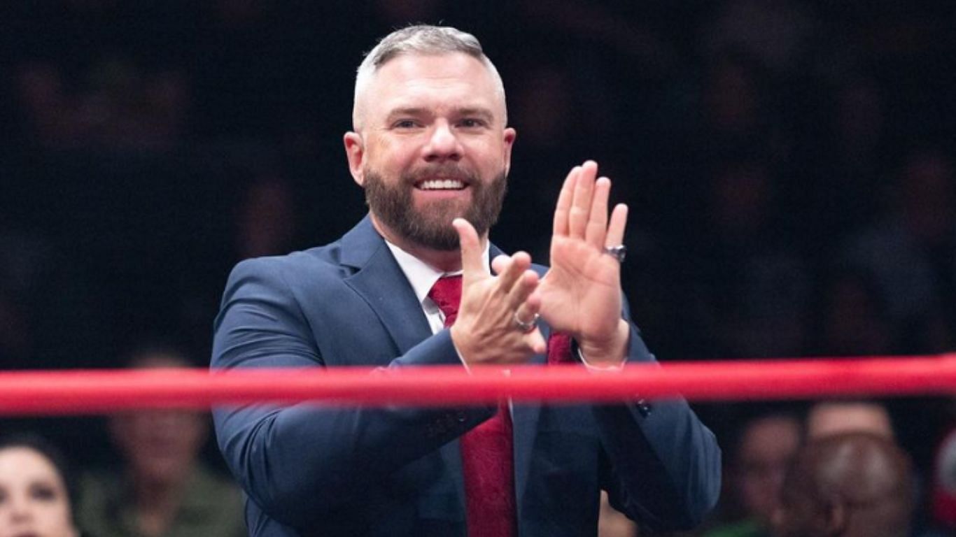 Mark Sterling works as a manager in AEW