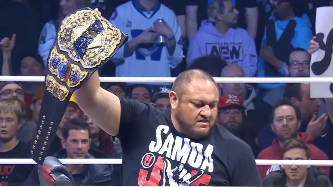 Samoa Joe defeated MJF to win the AEW World title at Worlds End PPV