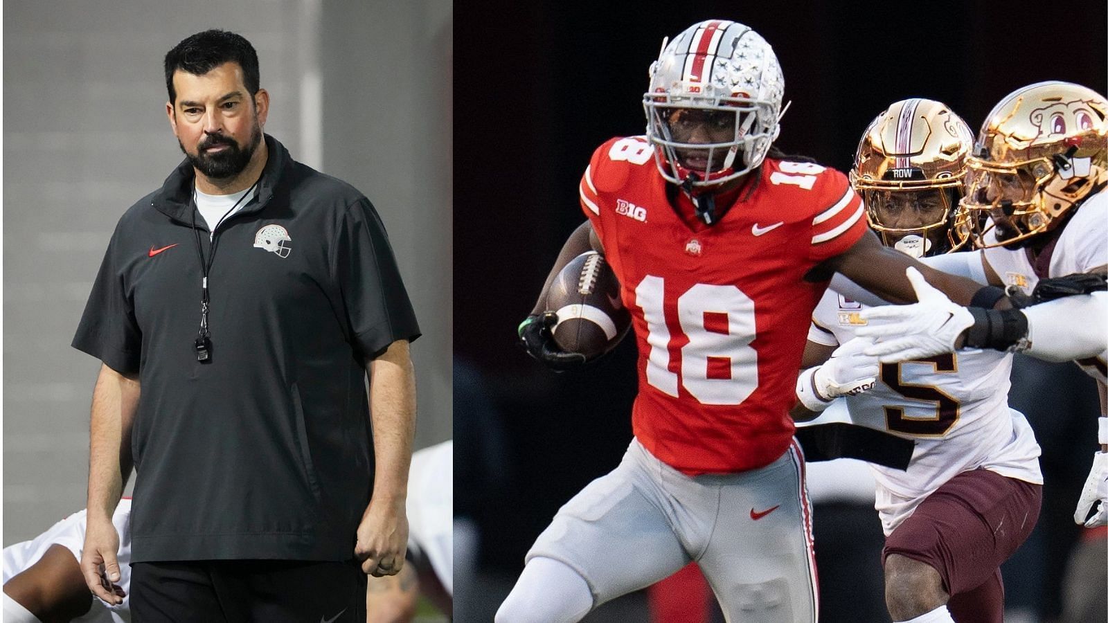 Coach Ryan Day and the Buckeyes are sending another round of players to the NFL, including top prospect Marvin Harrison Jr.