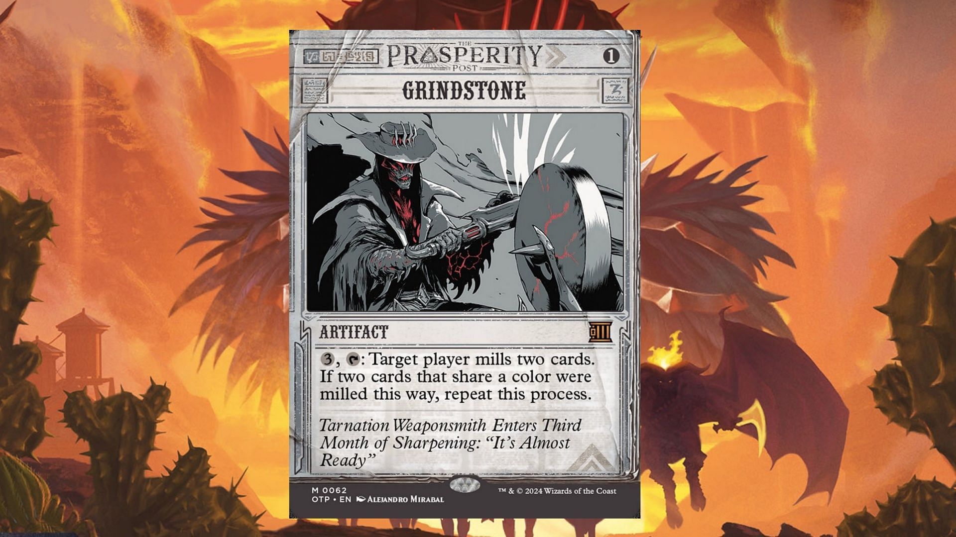 Grindstone in Magic: The Gathering (Image via Wizards of the Coast)