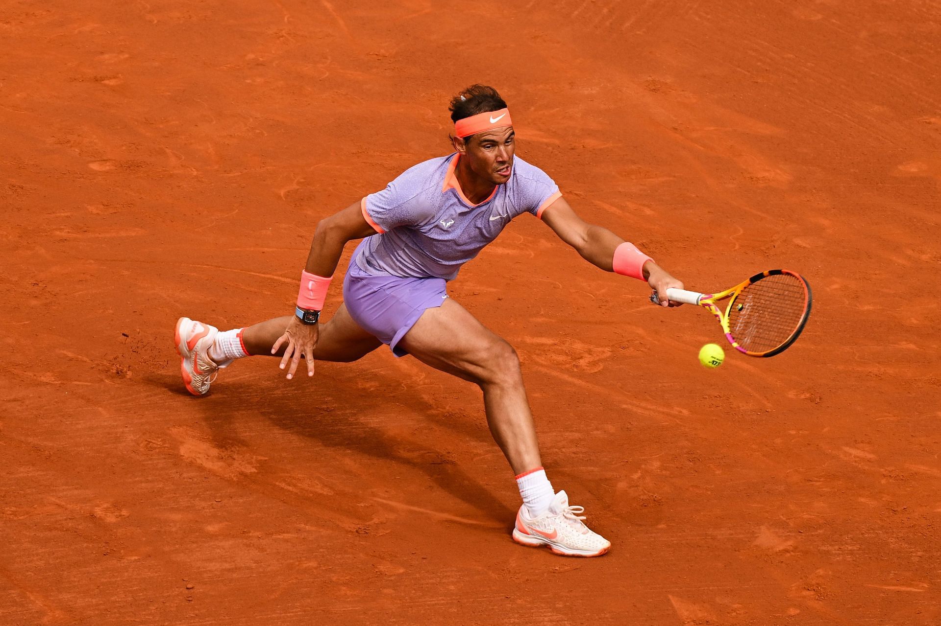 The Spaniard pictured at the 2024 Barcelona Open