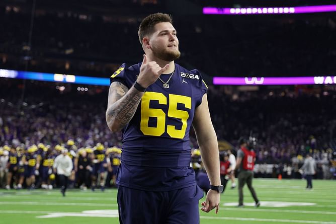 Zak Zinter scouting report: Exploring the Michigan interior offensive lineman's strengths and weaknesses