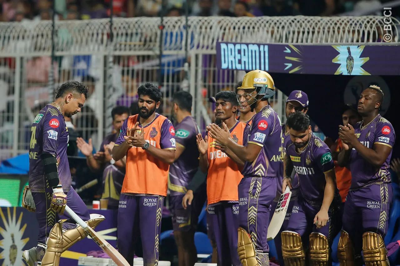 KKR record their second highest team total in IPL history after ...