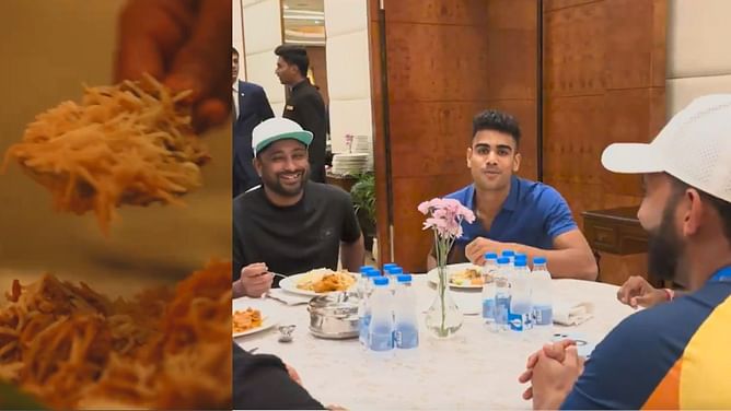 [Watch] Local boy Ambati Rayudu treats his former CSK teammates with delicious Biryani ahead of IPL 2024 clash against SRH