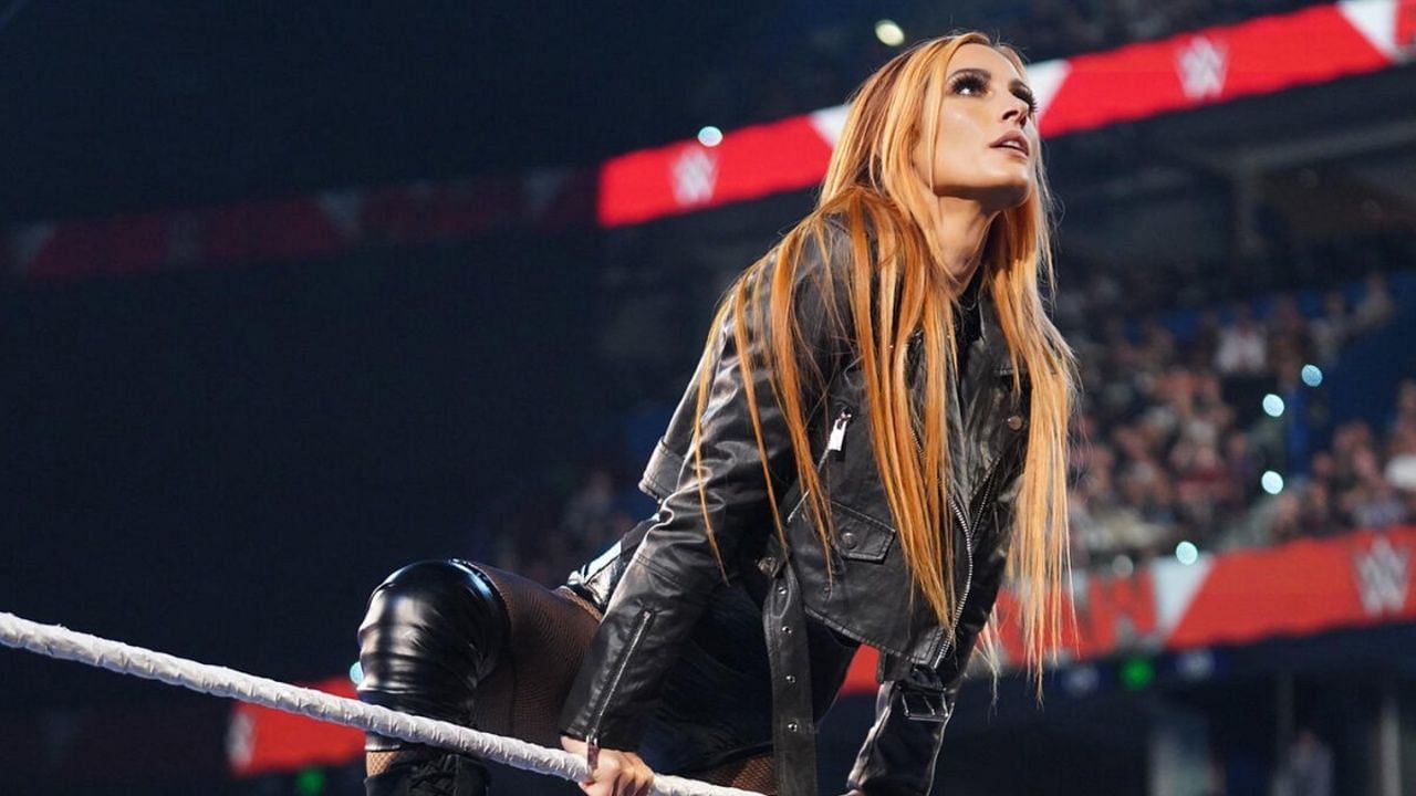 Becky Lynch delivered a message ahead of her WrestleMania match against Rhea Ripley.