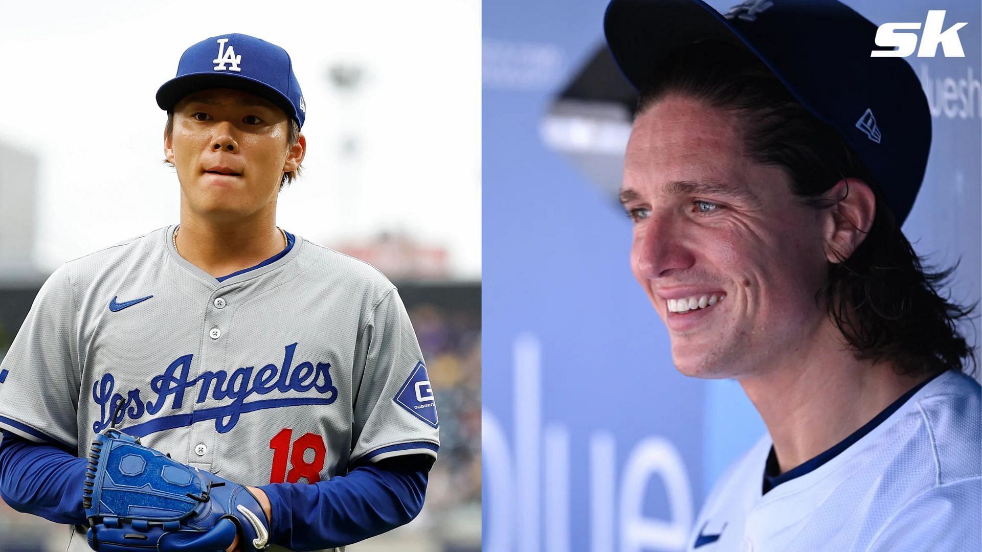 Dodgers star Tyler Glasnow praises the confidence of rookei teammate Yoshinobu Yamamoto