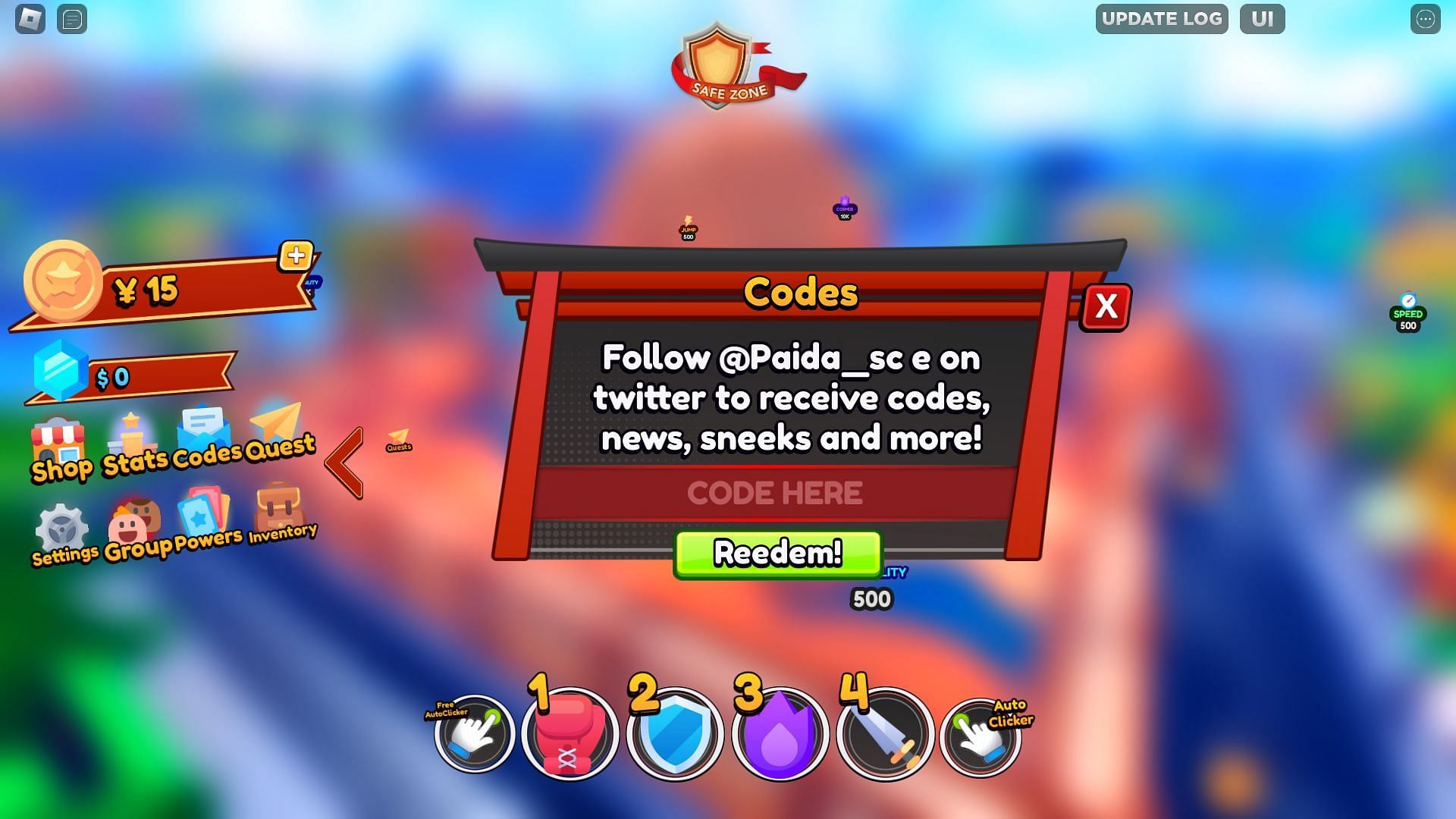 Active codes for Anime Fight Next Generation (Image via Roblox)