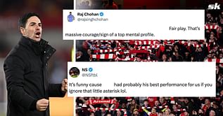 “Sign of a top mental profile” - Arsenal fans defend 28-year-old star despite ‘bozo’ moment in 3-2 win v Spurs