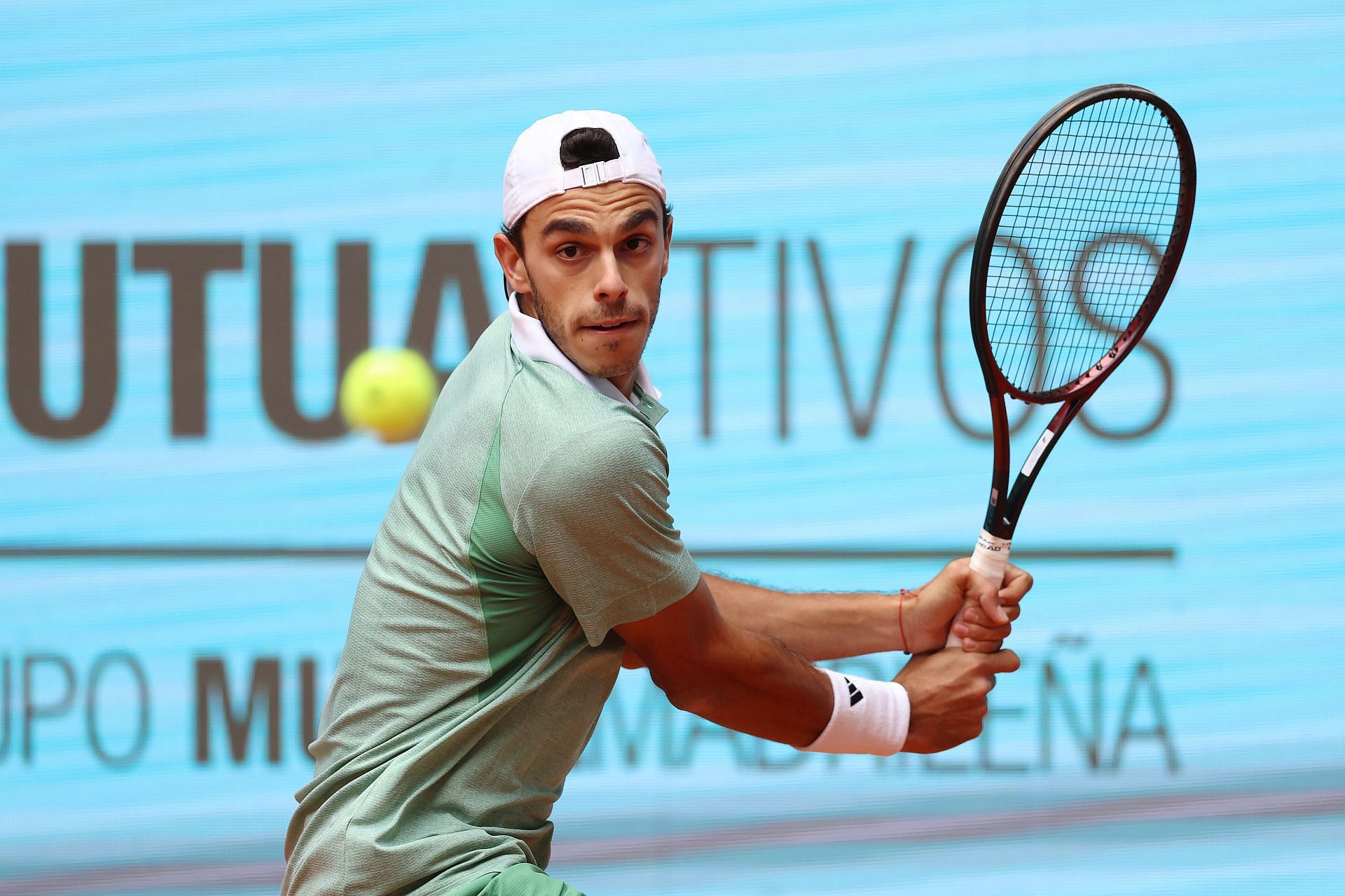 Francisco Cerundolo at the 2024 Madrid Open.