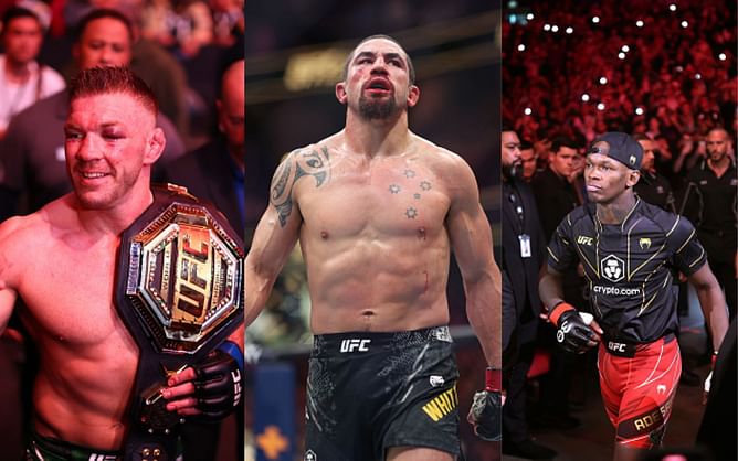 Robert Whittaker says "awkward" Dricus du Plessis capable of getting Israel Adesanya "out of his rhythm" in clash for 185-pound UFC strap