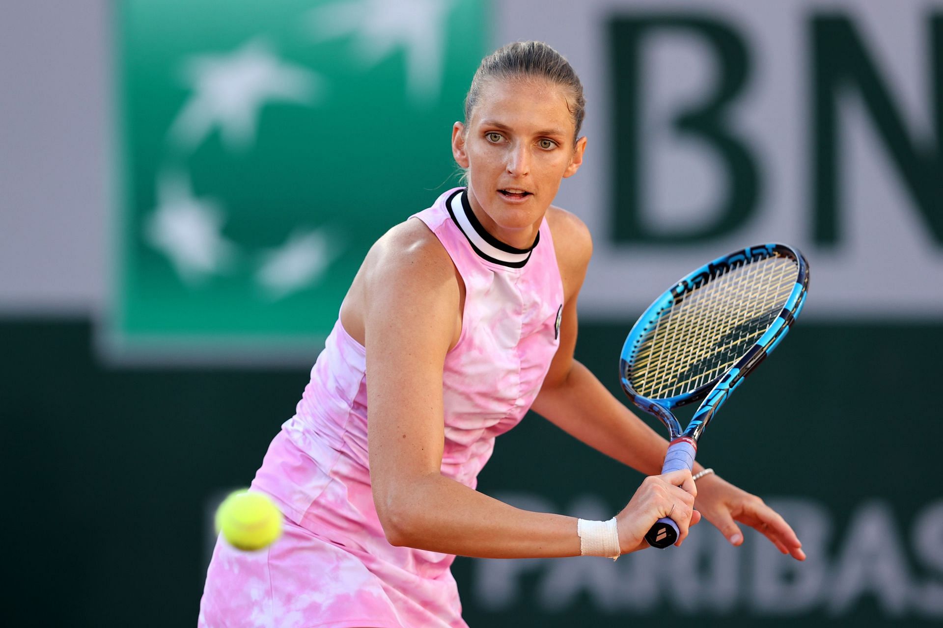 Former World No. 1 Karolina Pliskova will play the final match on Centre Court.