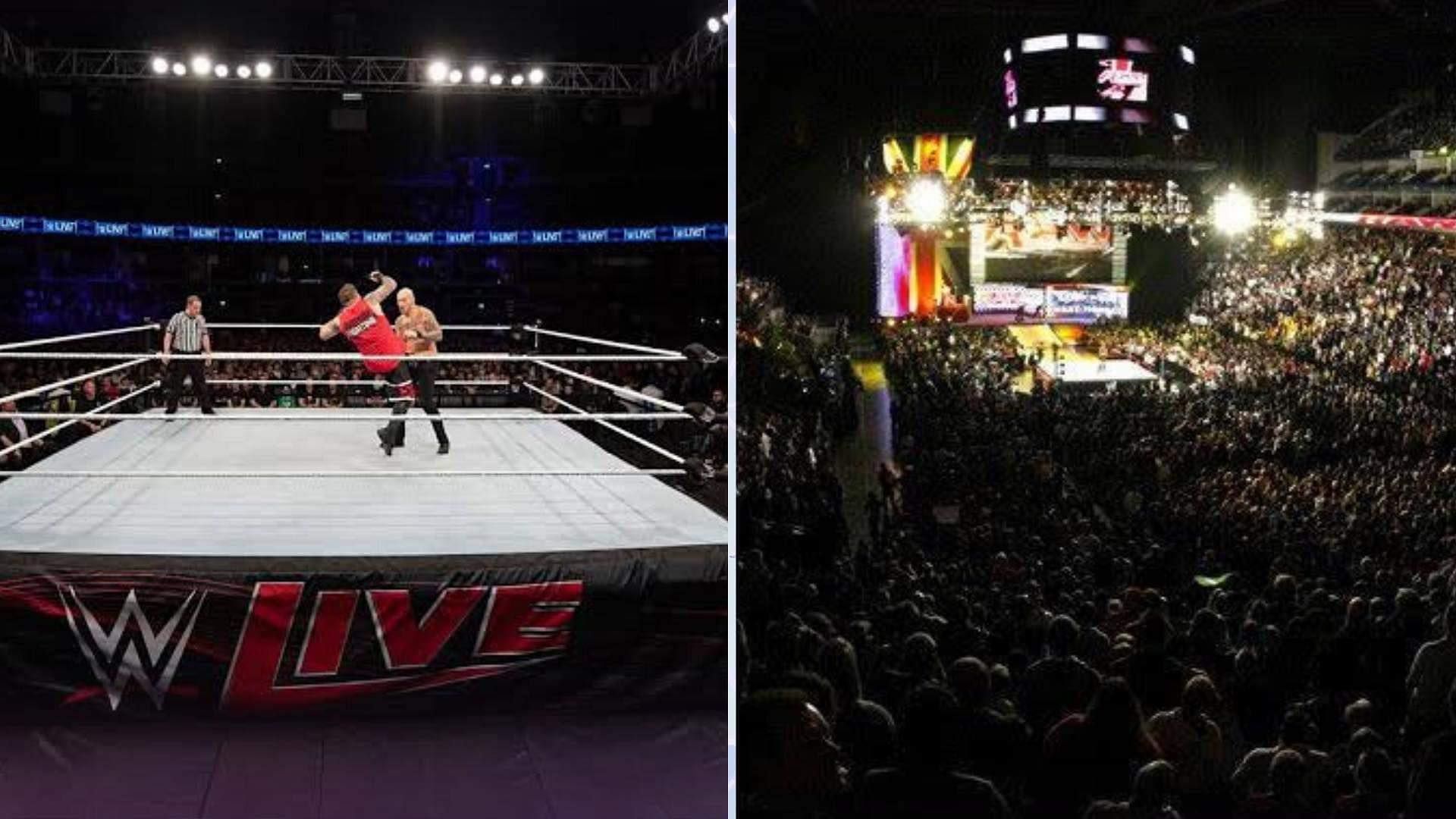 WWE NXT के हालिया शो में मैच को रोका गया 