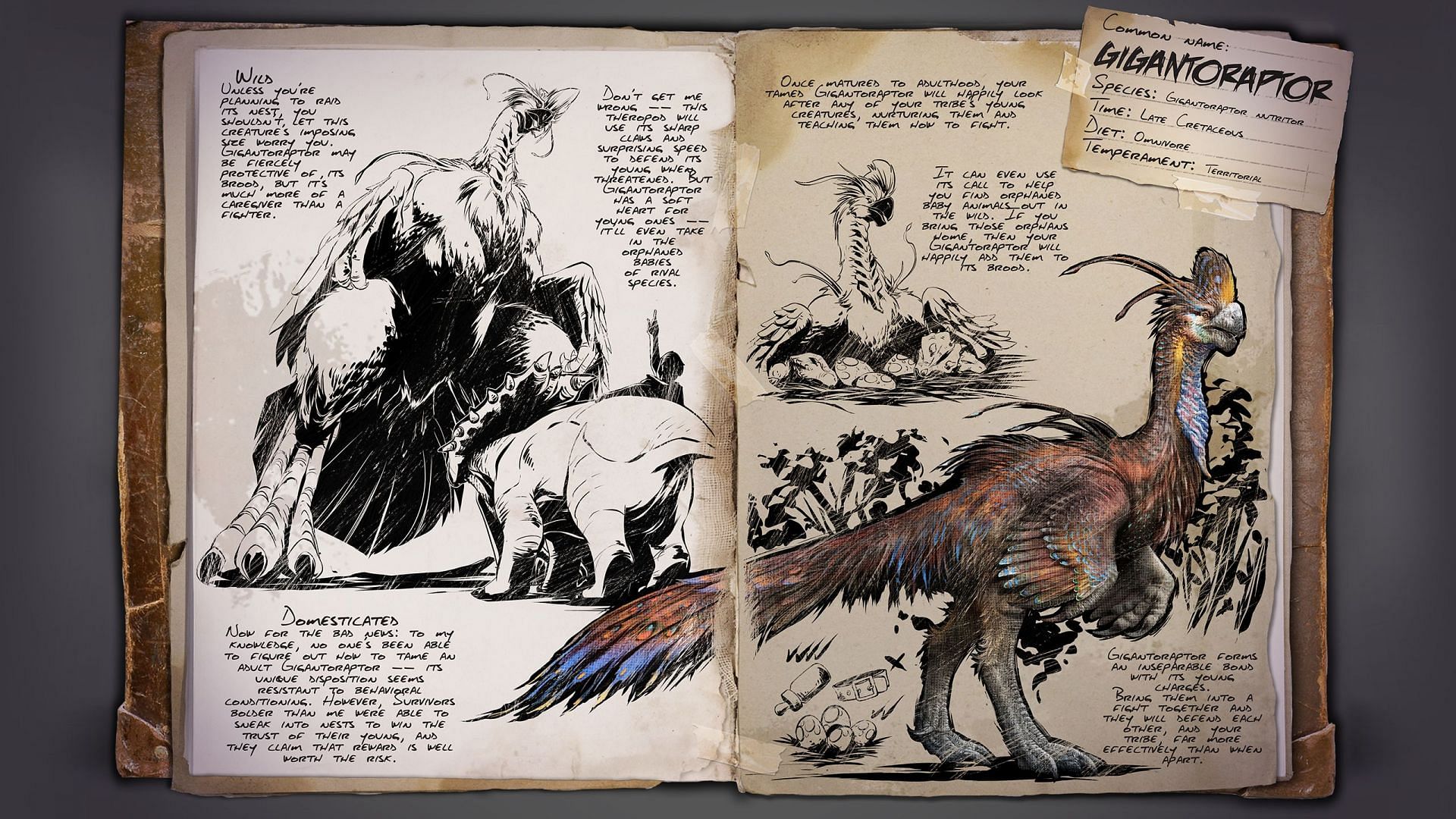 Dino Dossiers are scattered across the map in Ark Survival Ascended. (Image via Studio Wildcard)
