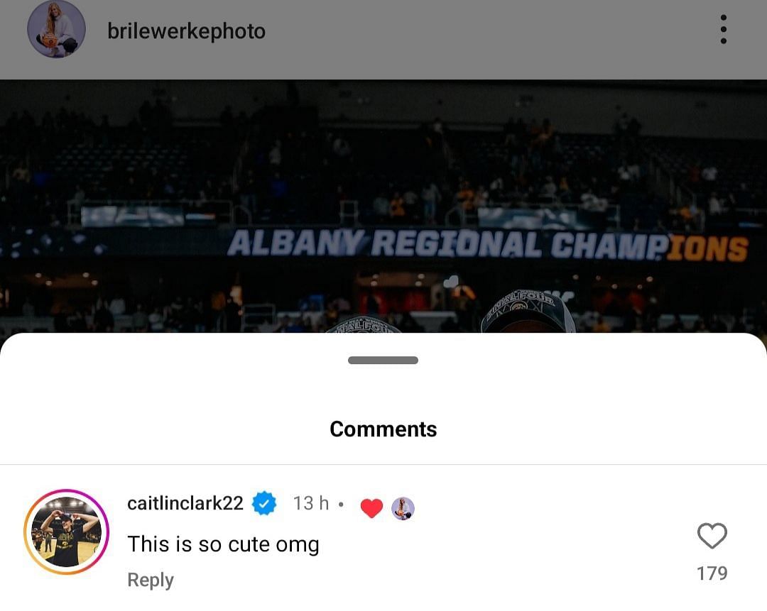 Clark&#039;s comment on IG