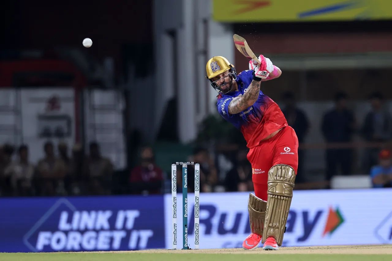 All eyes will be on Faf du Plessis in tonight