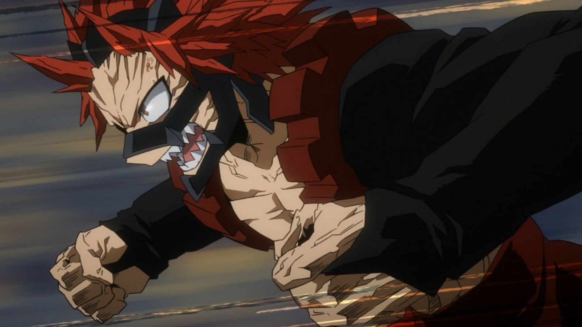 Kirishima as seen in the anime (Image via Bones)