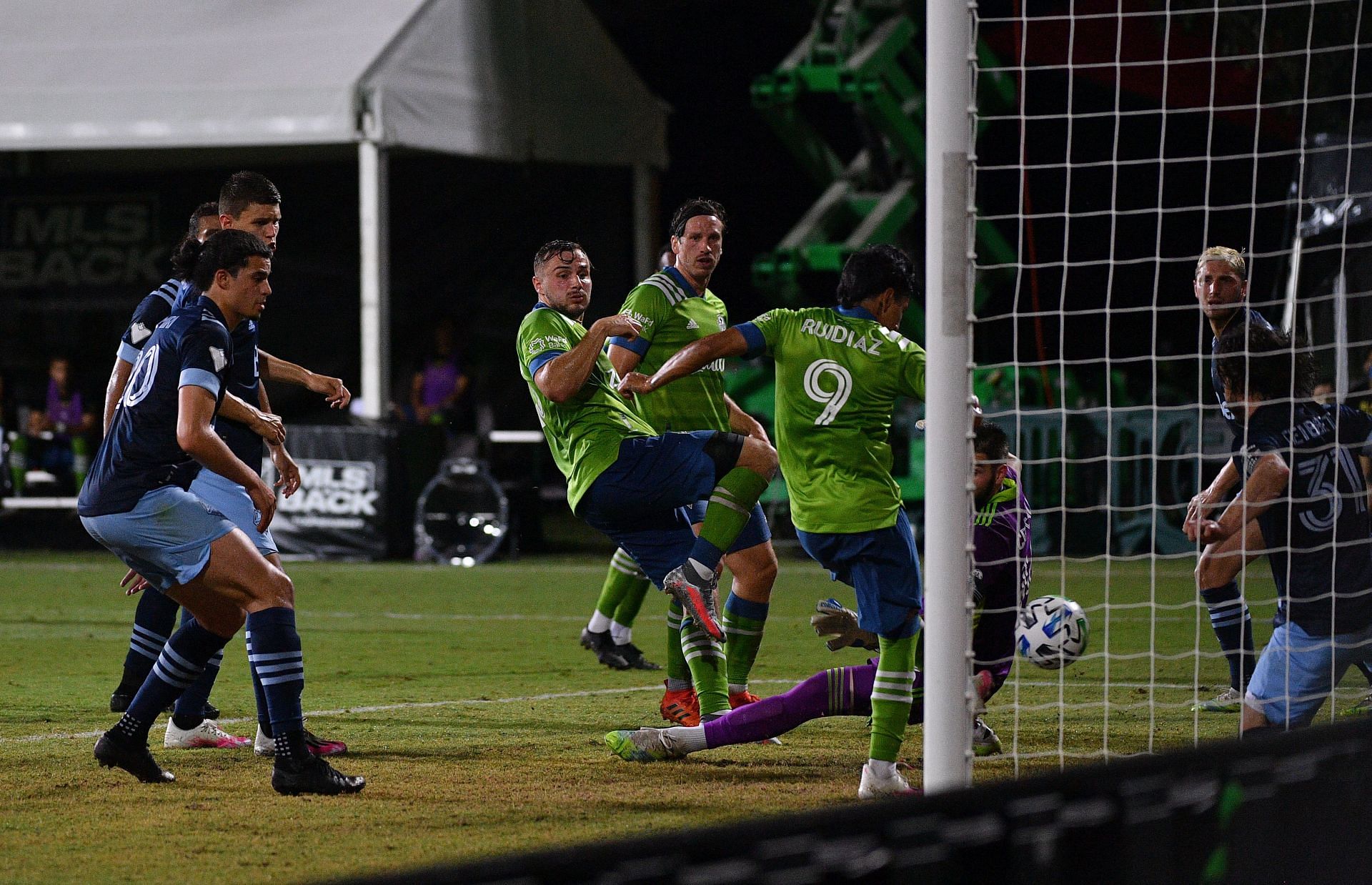 Seattle Sounders FC v Vancouver Whitecaps FC - MLS Is Back Tournament