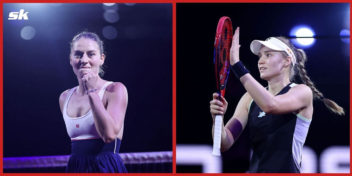 Elena Rybakina and Marta Kostyuk will clash for the title.