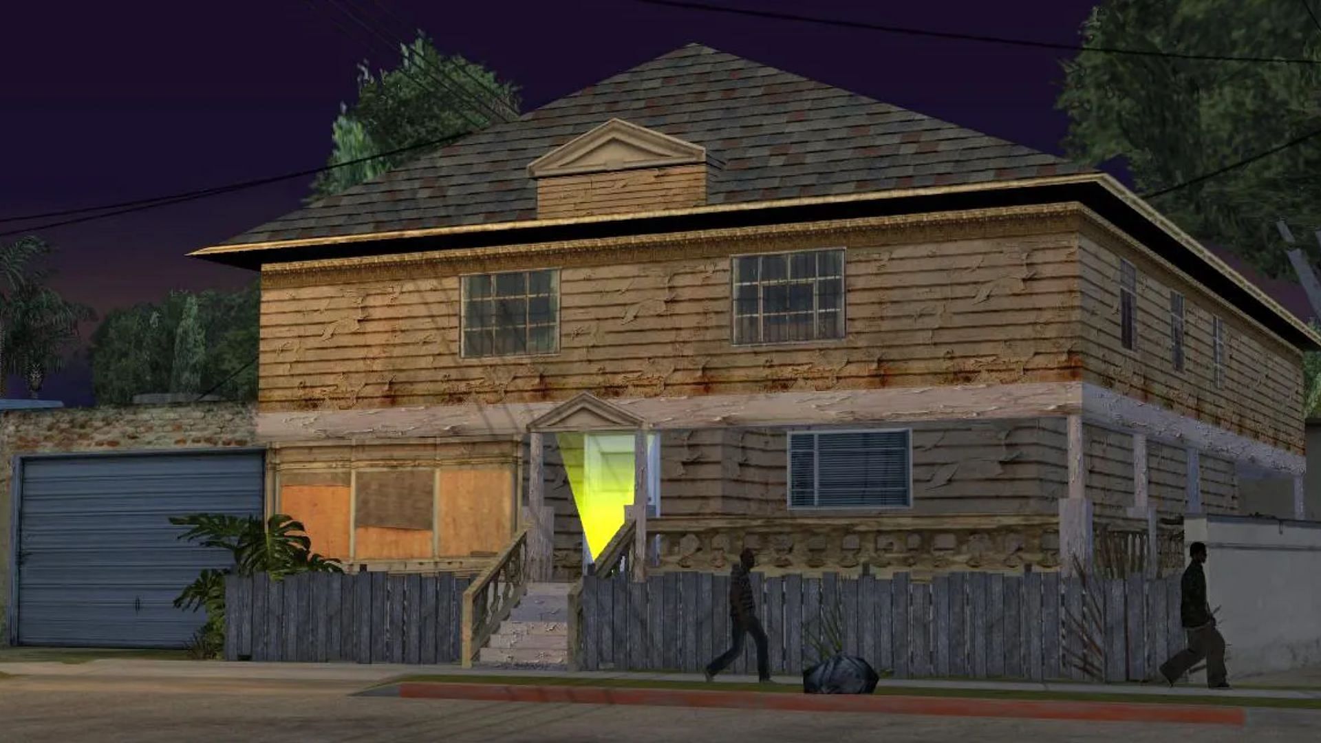 Even CJ&#039;s first safehouse works as an asset in GTA San Andreas (Image via Rockstar Games)