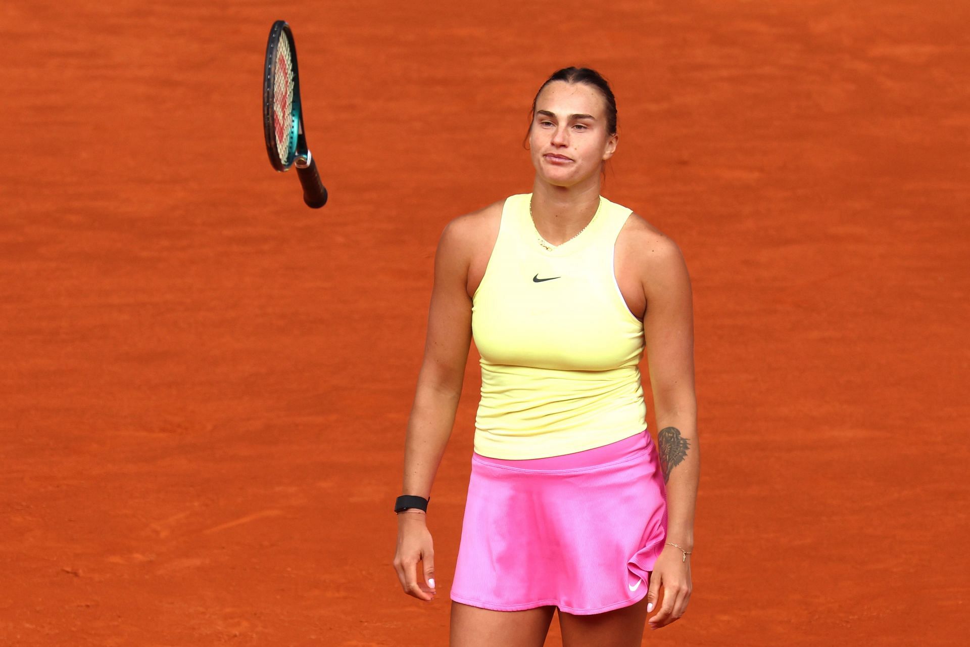 Aryna Sabalenka at the 2024 Madrid Open