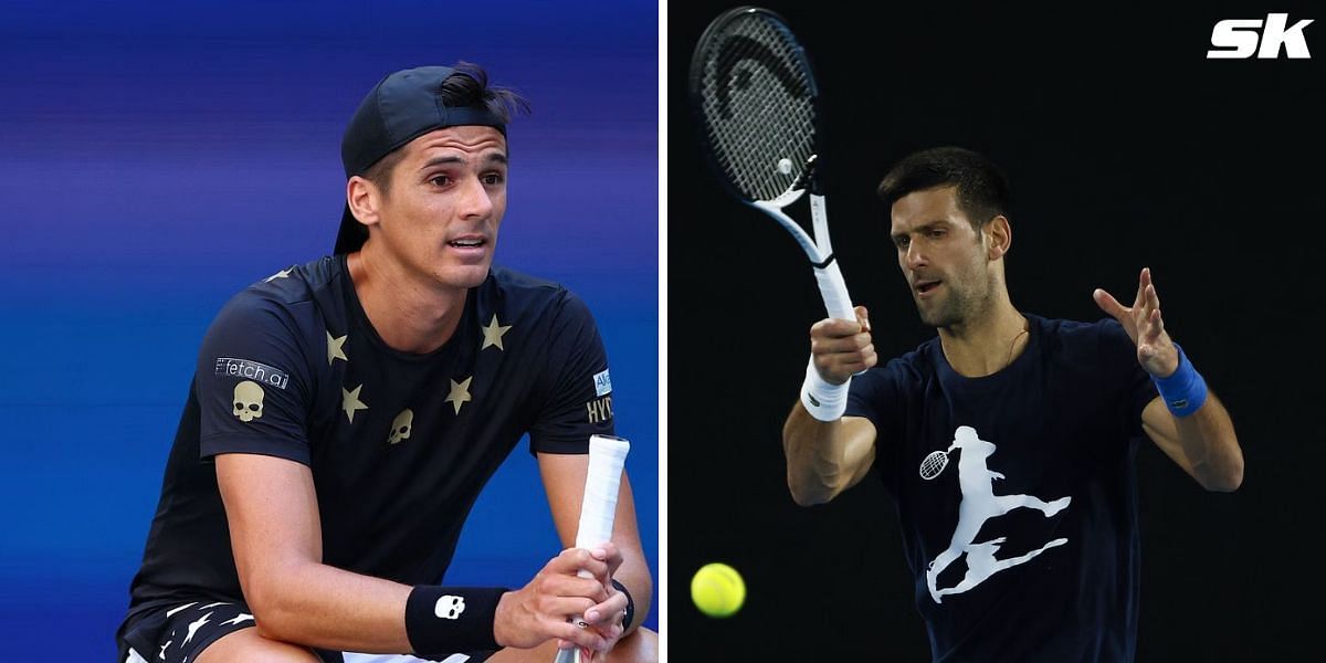 Federico Coria revisited practicing with Novak Djokovic ahead of the 2022 Australian Open