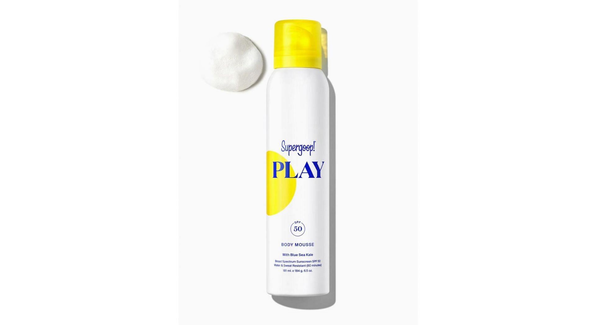 PLAY Body Mousse SPF 50 (Image via Supergoop)