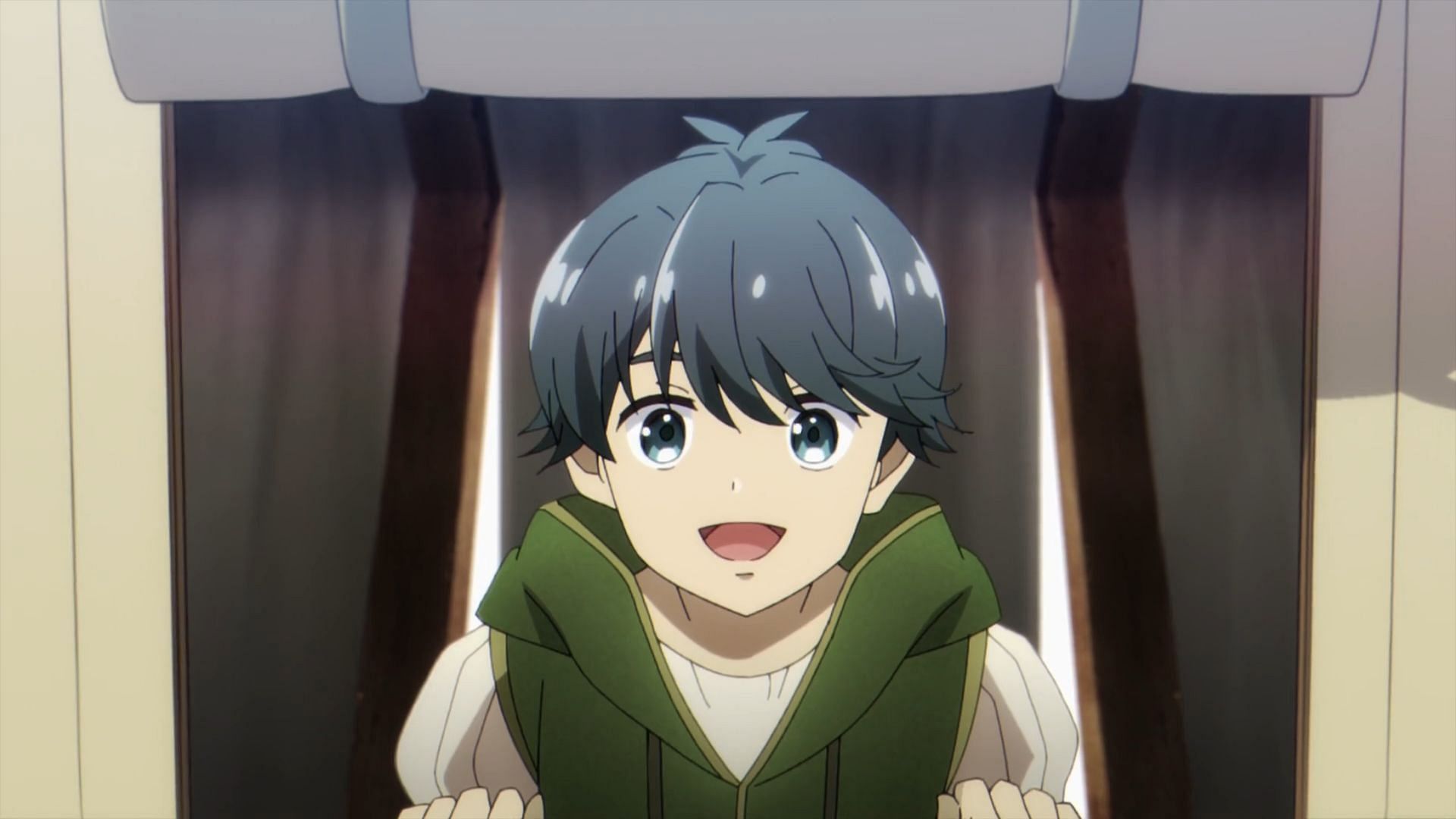 Rentt Faina as a child, as seen in The Unwanted Undead Adventurer season 1 episode 12 (Image via Crunchyroll)