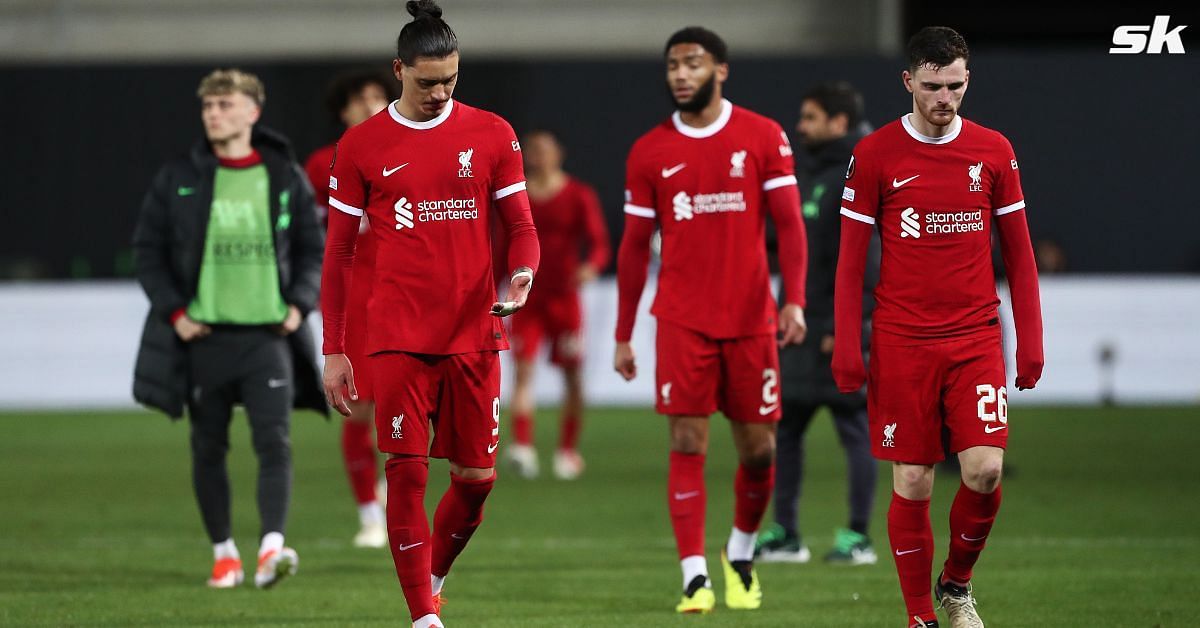 Liverpool have crashed out of the UEFA Europa League at the hands of Atalanta 