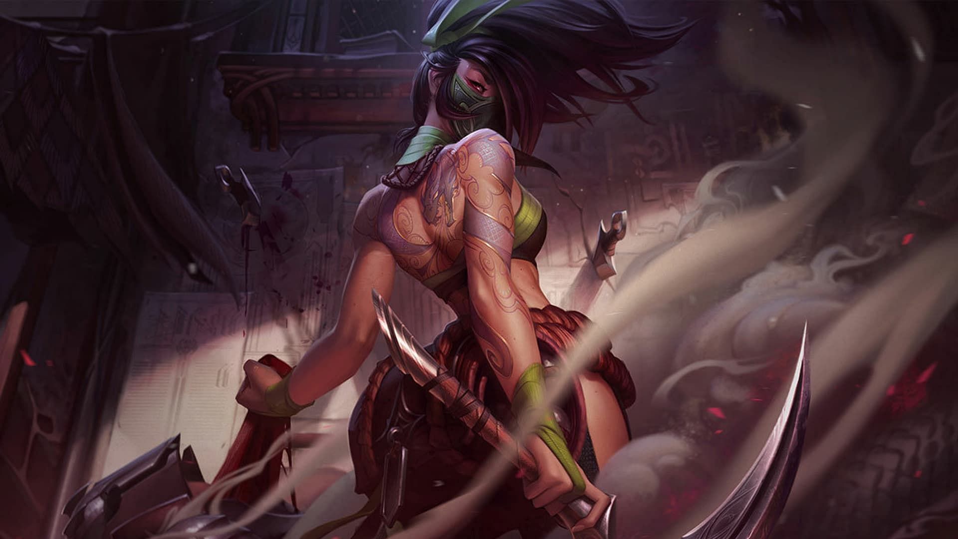 Akali is one of the best mid lane champs in MSI (Image via Riot Games)