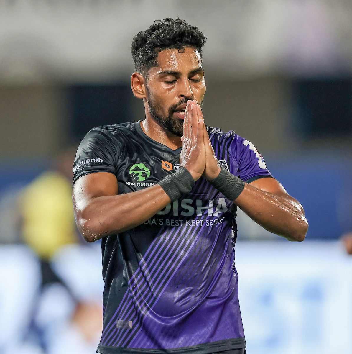 Roy Krishna scored the winner against his former side today (Image courtesy: ISL Media)