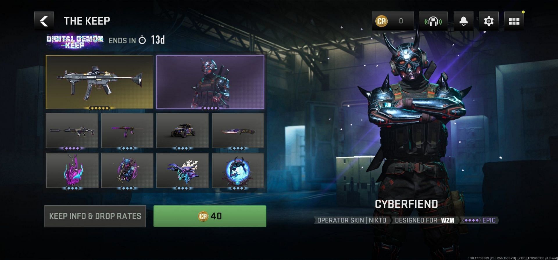 Cyberfiend Operator skin for Nikto (Image via Activision)