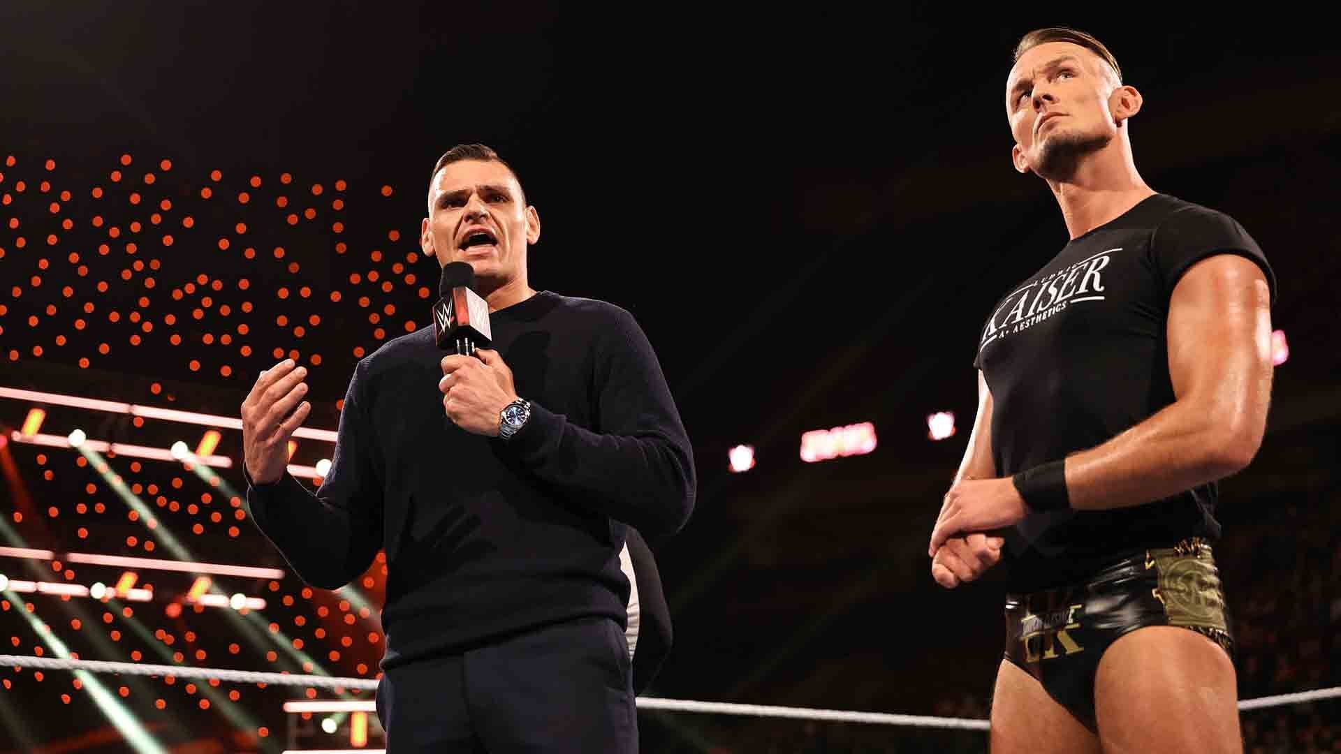 Gunther and Ludwig Kaiser represent Imperium on WWE RAW