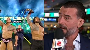CM Punk sends a message after The Bloodline defeats Cody Rhodes and Seth Rollins at WrestleMania XL
