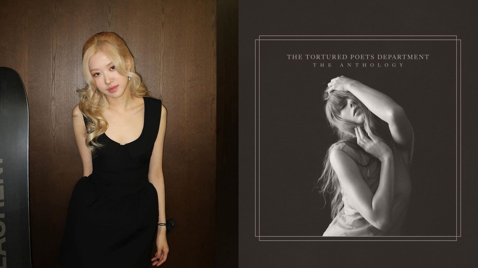 Taylor Swift sends Ros&eacute; a copy of her album (images via Instagram/roses_are_rosie and taylorswift)