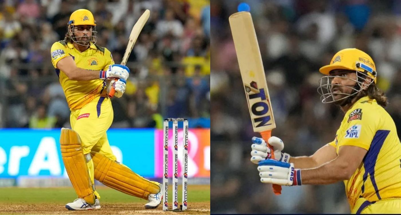 एमएस धोनी ने सीएसके के लिए पूरे किये 5000 रन (photos: IPL Website)
