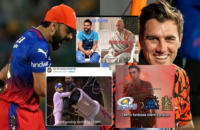 "Cry-Baby of the Year"- To 10 funny memes after RCB's loss in IPL 2024 clash vs SRH in a run-fest
