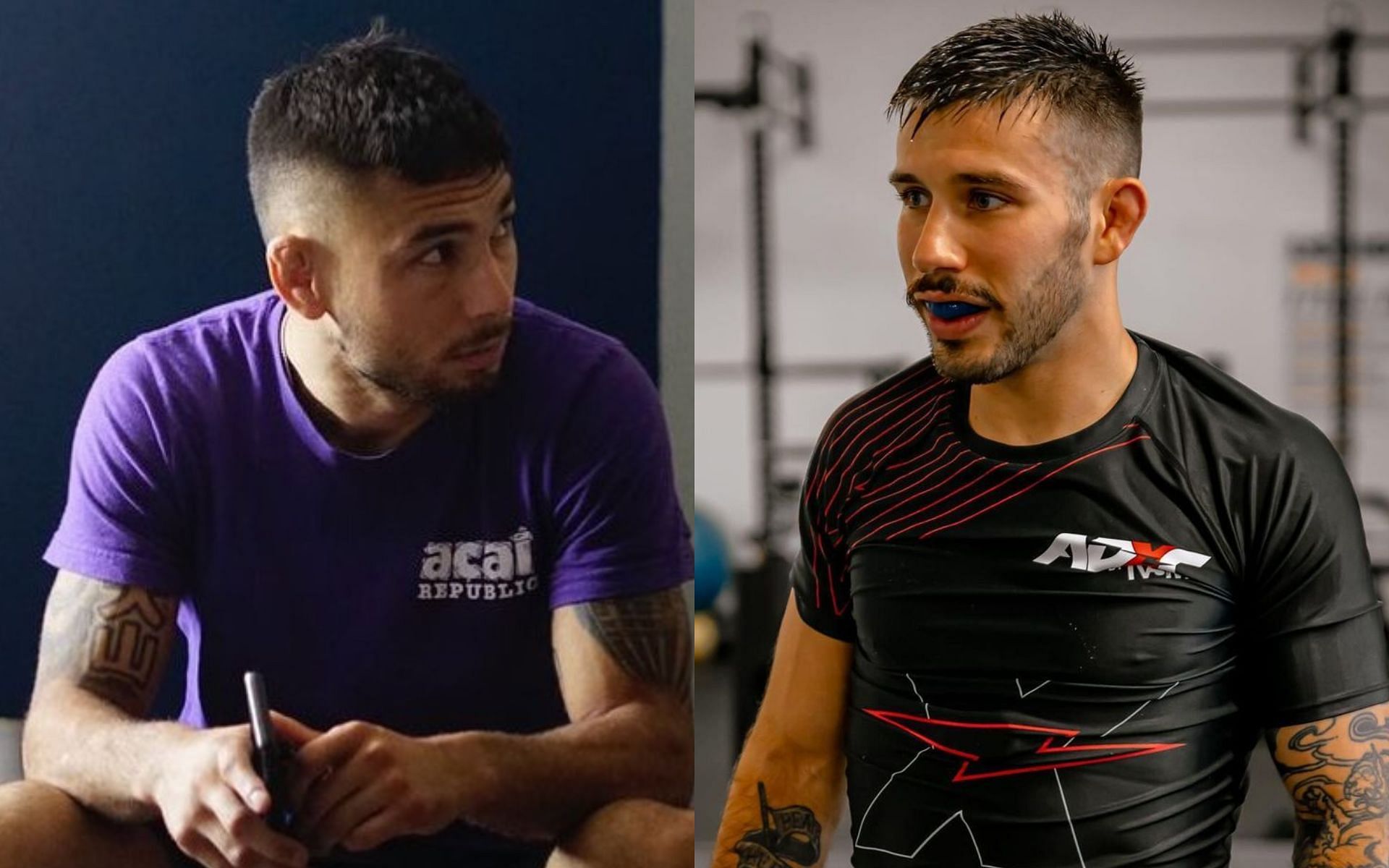 Alex Perez (left) will face Matheus Nicolau (right) in a flyweight showdown next [Images courtesy: @alexperezmma and @matheusnicolaumma on Instagram]