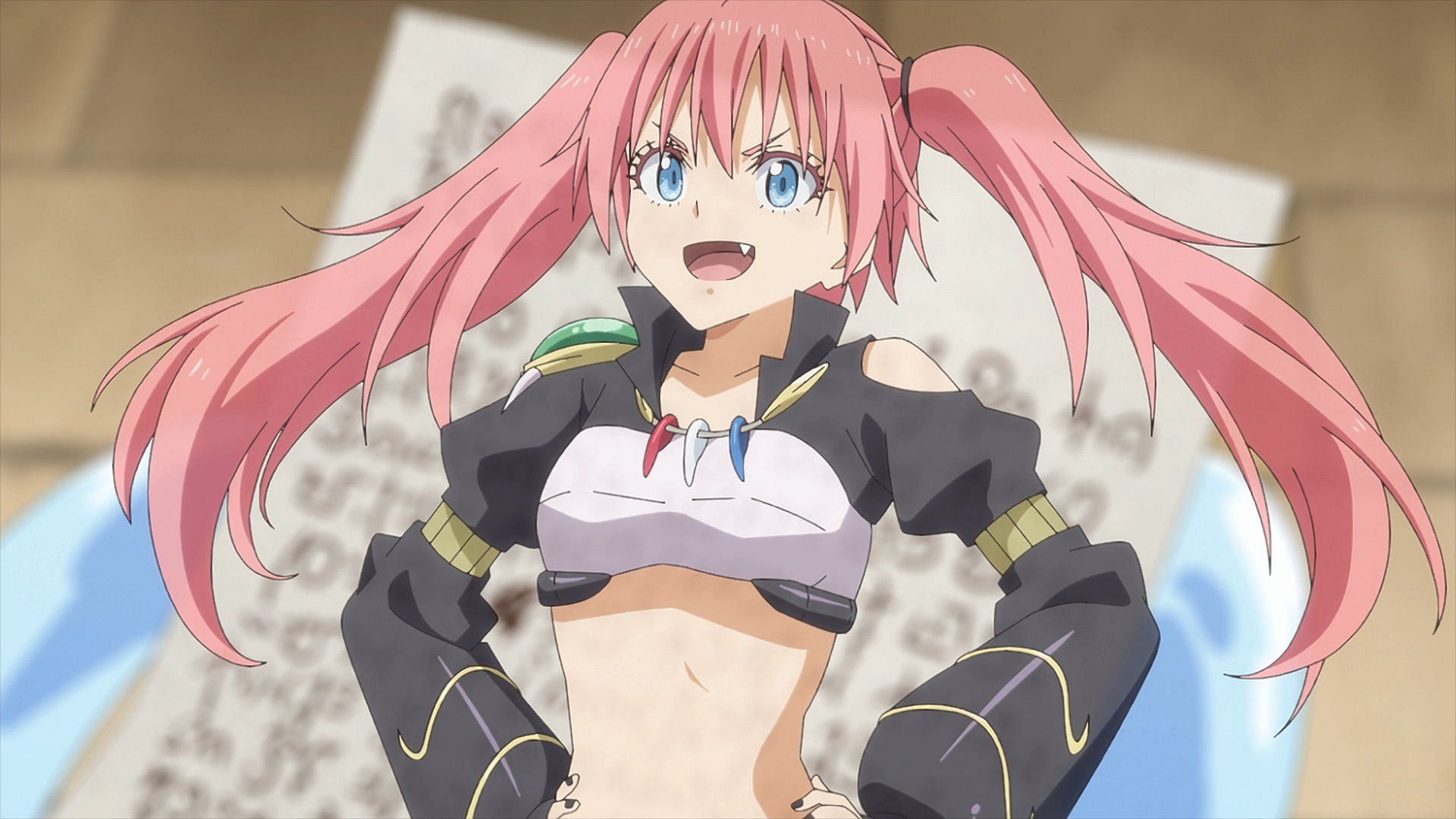 Milim in That Time I Got Reincarnated as a Slime season 3 episode 3 (Image via 8Bit)