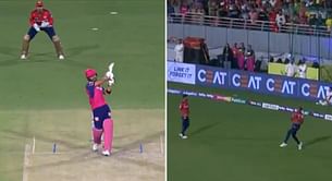 [Watch] In-form Riyan Parag throws away good start, holes out to deep mid-wicket in PBKS vs RR IPL 2024 encounter