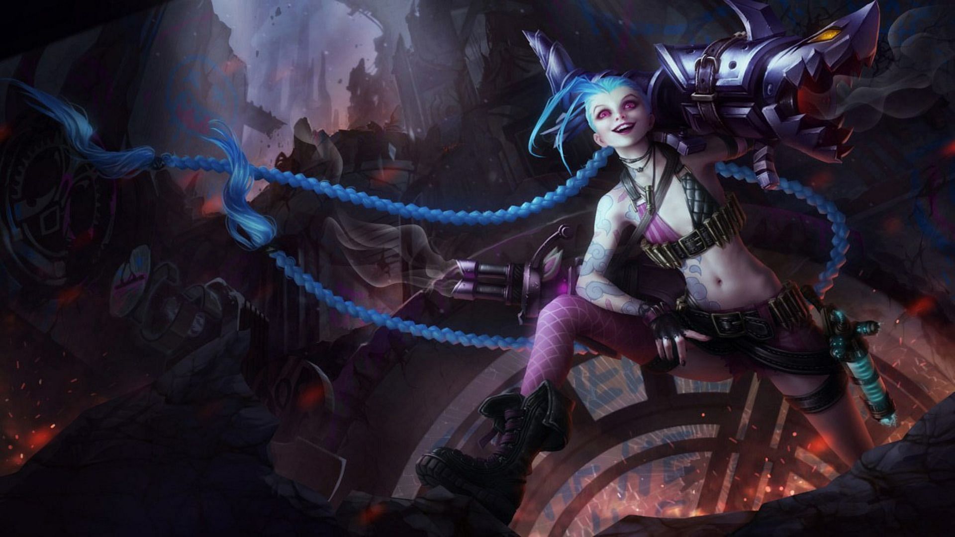 Jinx, the Loose Cannon (Image via Riot Games)