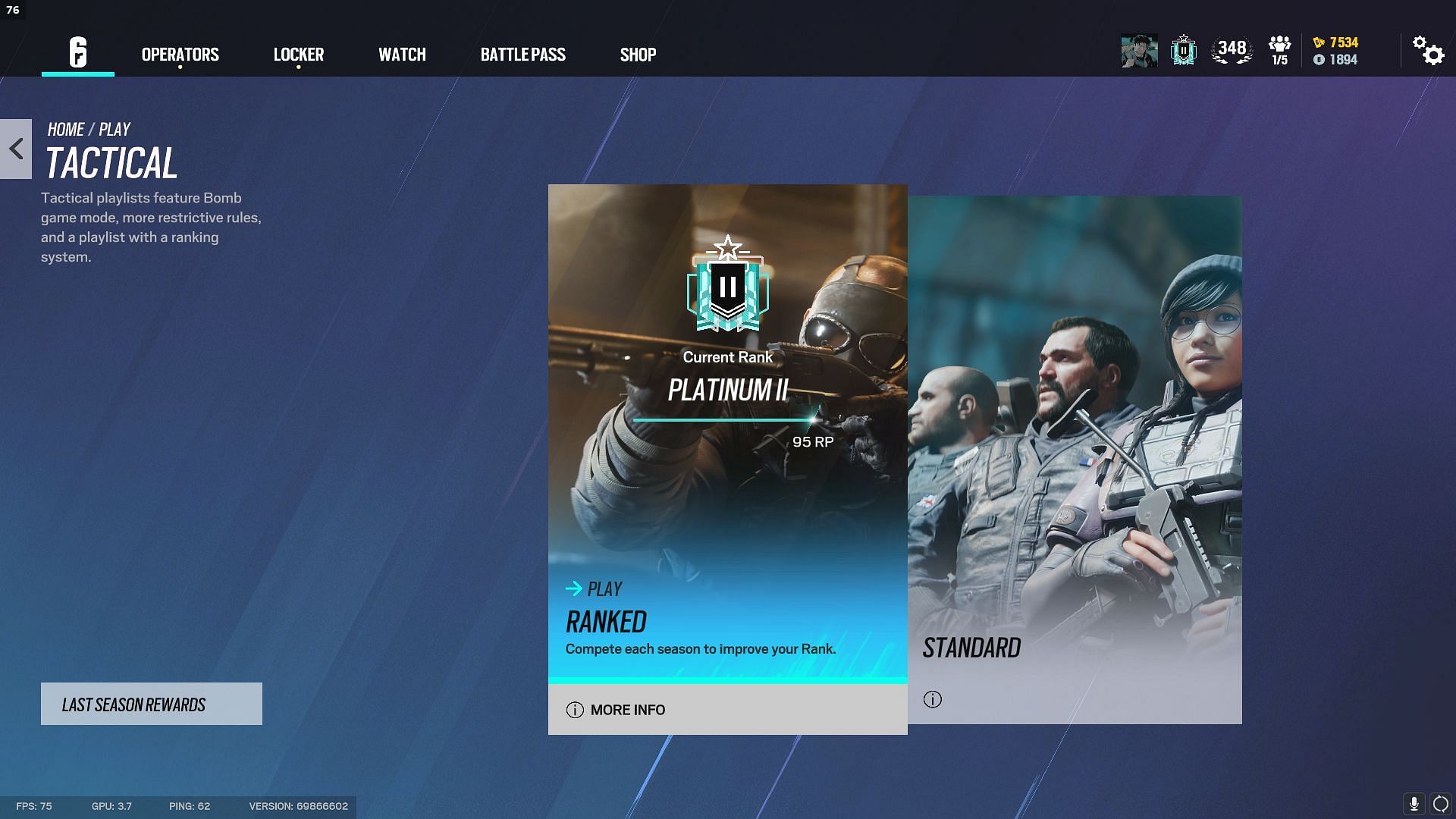 Consistently play ranked in Siege (Image via Ubisoft)