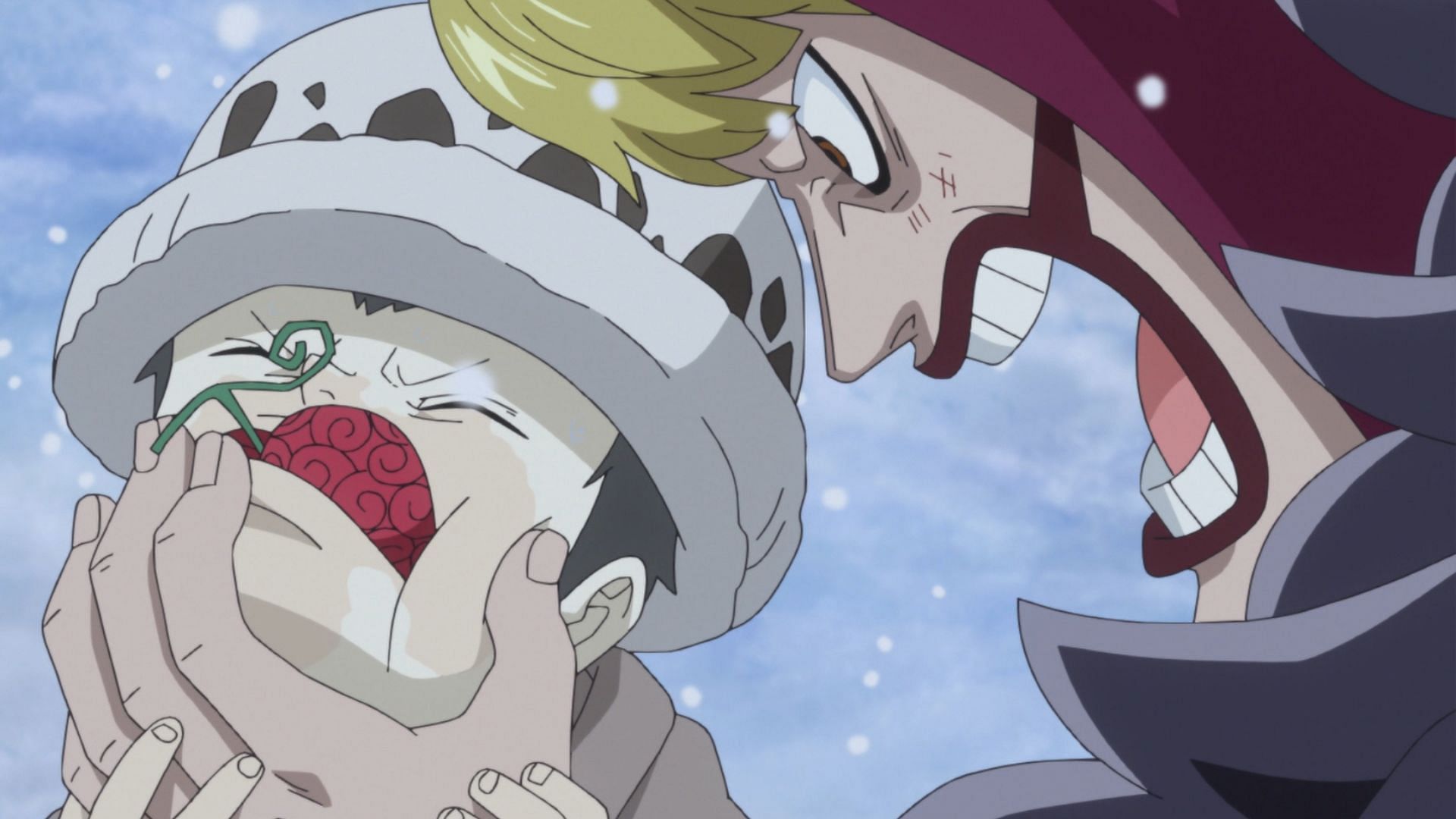 Corazon made Law eat the Ope Ope no Mi (Image via Toei Animation)