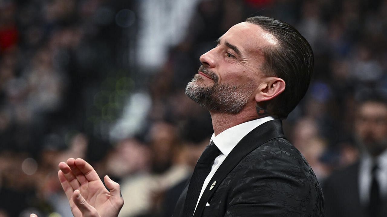 CM Punk at the WWE Hall of Fame (via WWE
