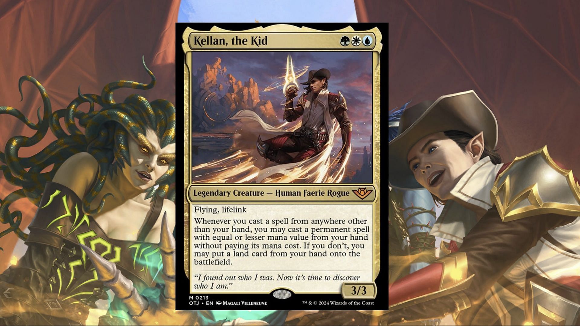 Kellan, the Kid in Magic: The Gathering (Image via Wizards of the Coast)