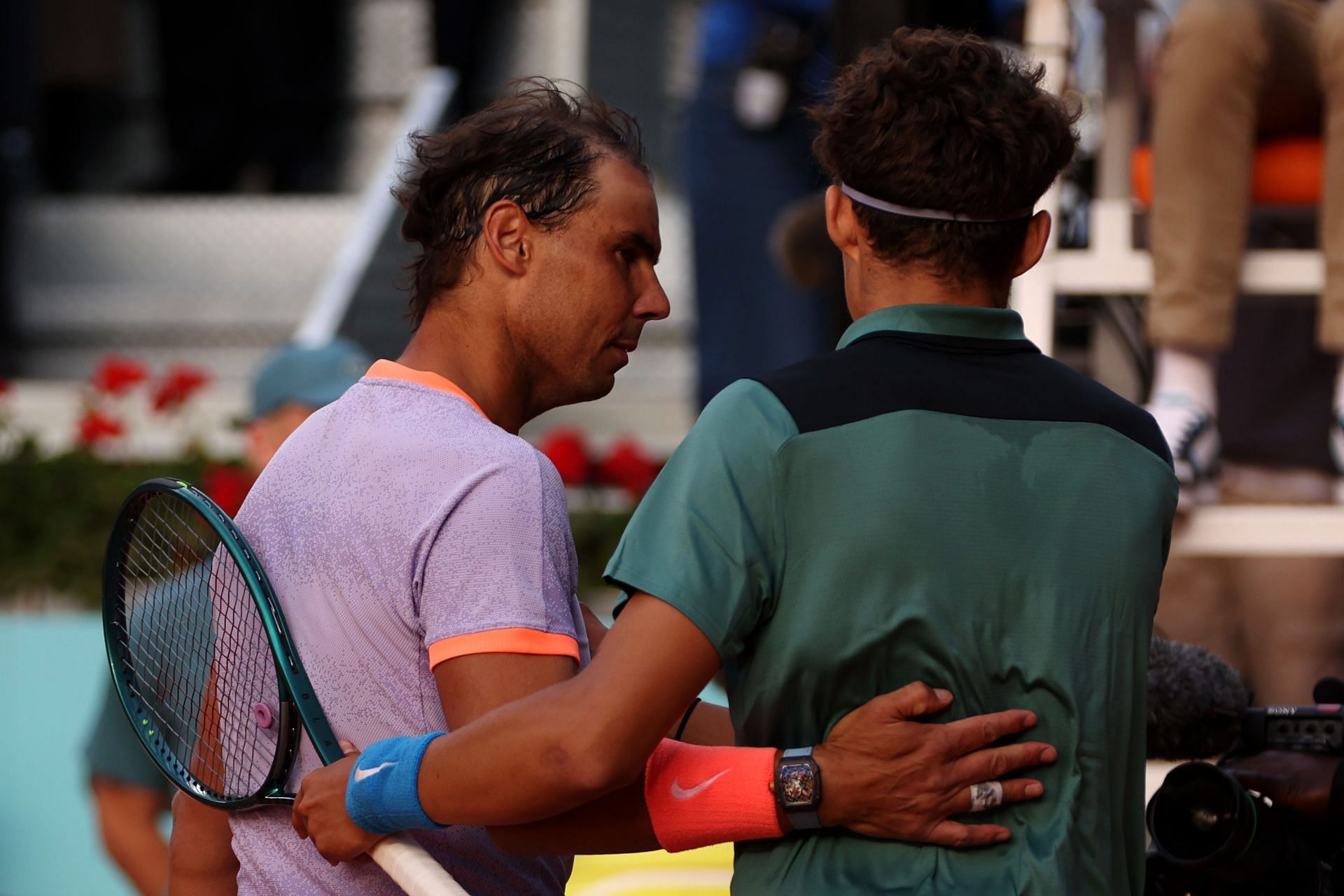Nadal (left)