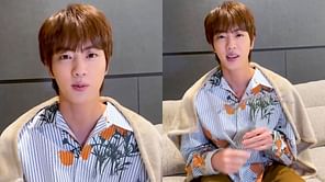 BANGTAN TV drops a video message from BTS Jin for ARMYs on YouTube Channel