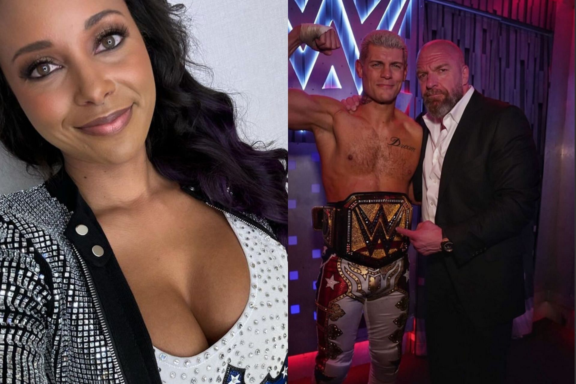Listing the probable AEW names who could end up in the RAW Draft [Image Source: Cody Rhodes Instagram and Brandi Rhodes Instagram