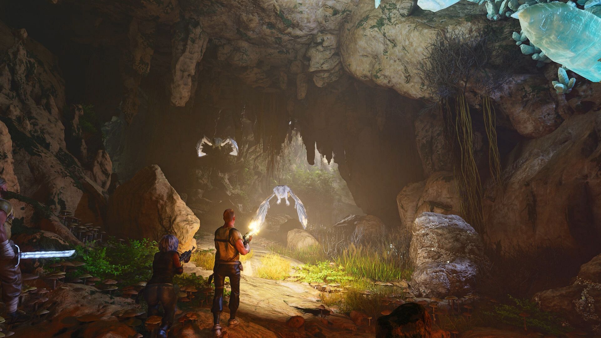 Searching Caves in Ark Survival Ascended (Image via Studio Wildcard)