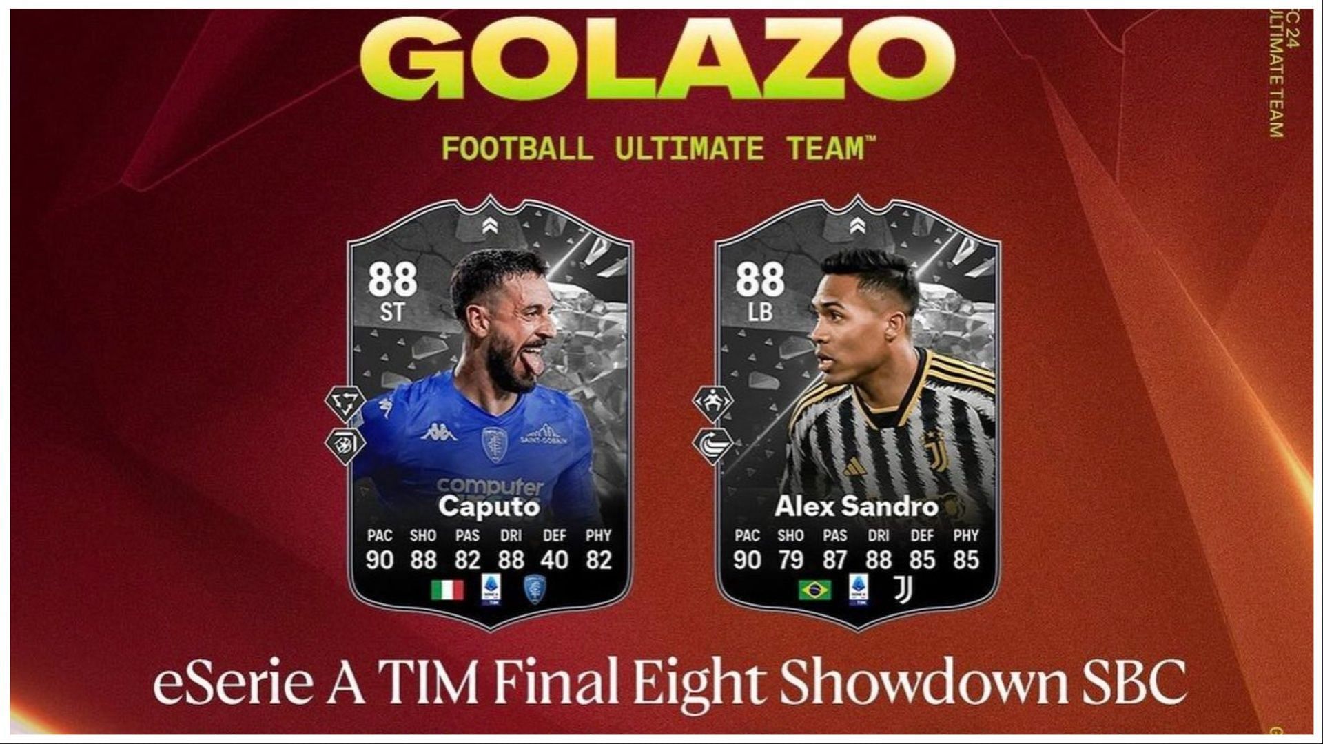 The latest set of Showdown SBCs have been released (Image via EA Sports)