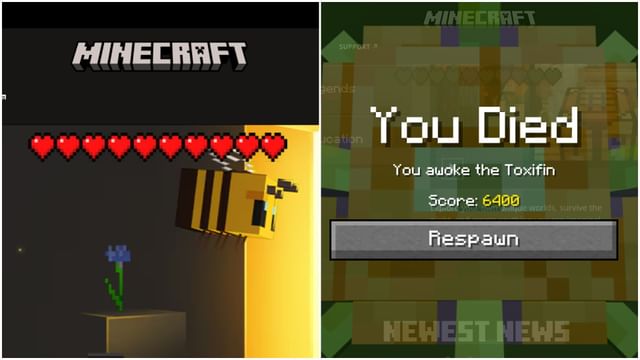 Minecraft April Fools 2024: Official website gets poisonous